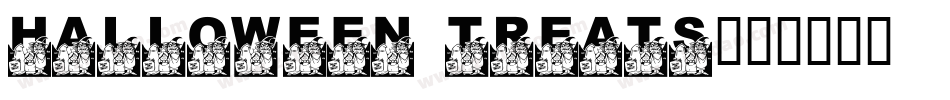 Halloween Treats字体转换